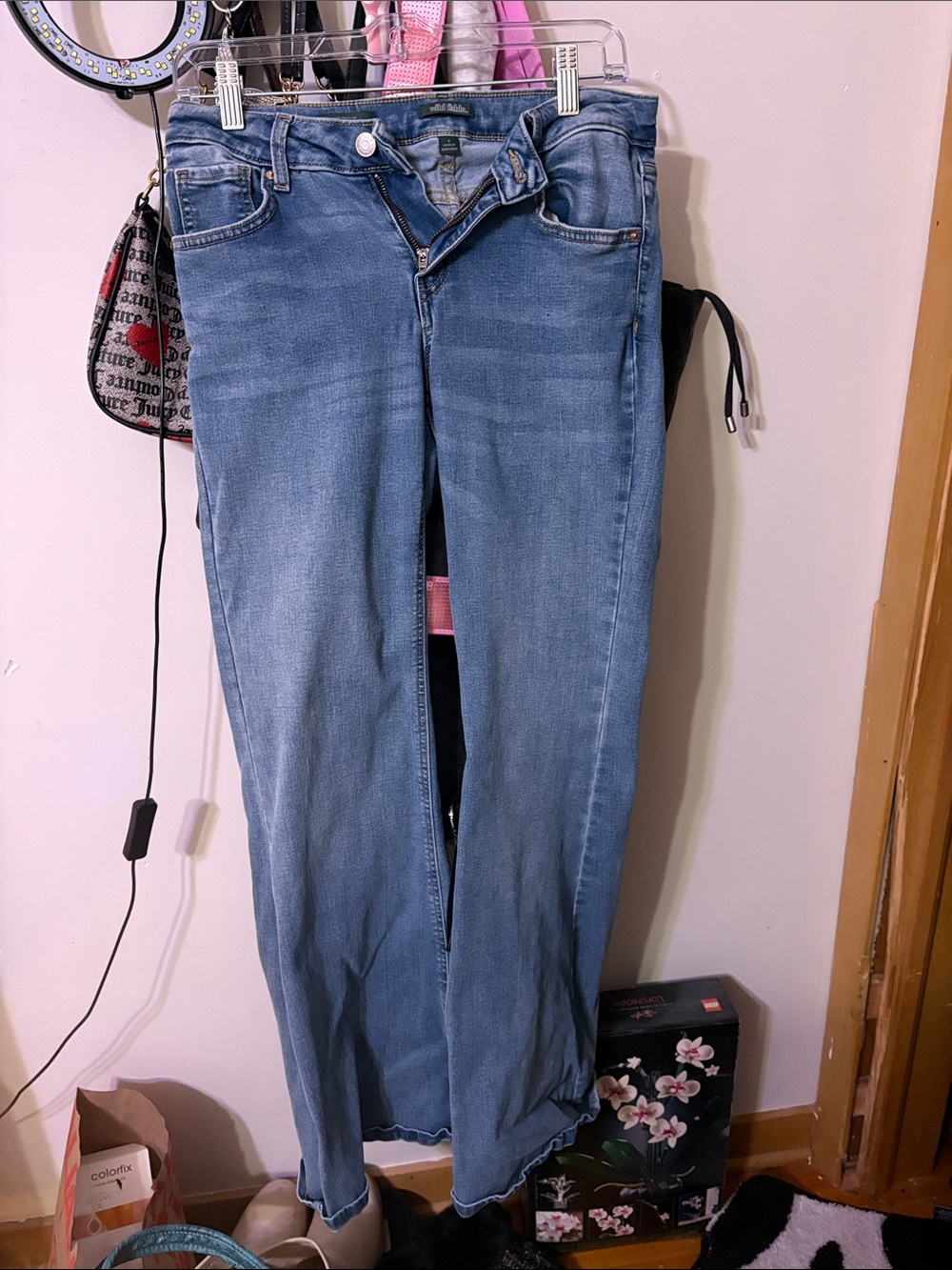 wild fable Blue Straight Leg Stretch Jeans